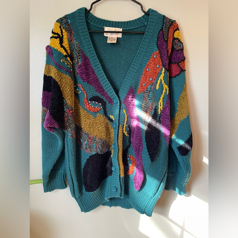 90s Jaclyn Smith Cardigan